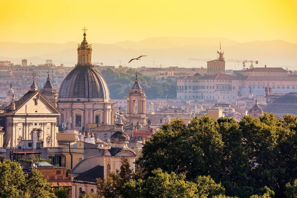 Gianicolo Elegant Art Oasis Apartment Roma Exterior foto